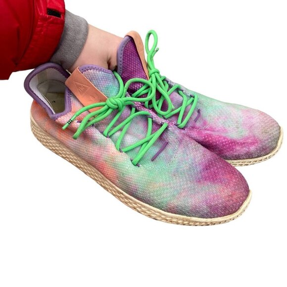 Adidas X Pharrell Williams Hu Holi Tie Dye Shoes Size 11 - Picture 3 of 15